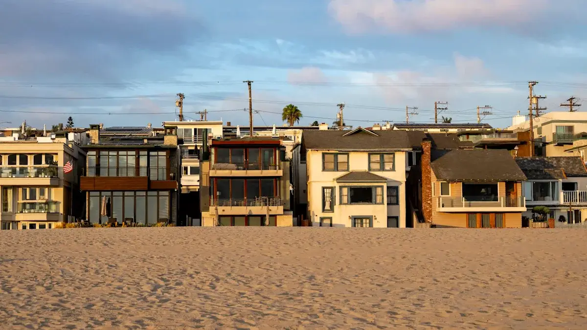 Los Angeles County homes sell for 66.8% more than nearby suburbs, the biggest US gap